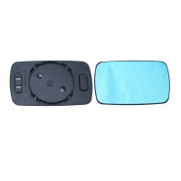 Spiegelglas rechts heizbar konvex f&uuml;r BMW E30...