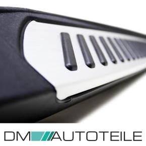 SET ALUMINIUM Trittbretter Schweller Einstieg + Zubehör passt für BMW X6 F16 ab 2014 + ABE
