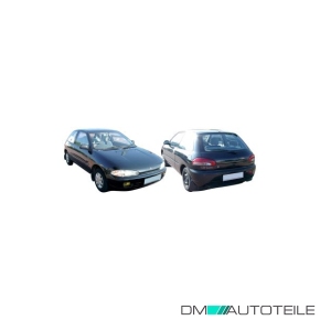 Außenspiegel rechts kpl. konvex elektr. schwarz passt für Mitsubishi Colt IV