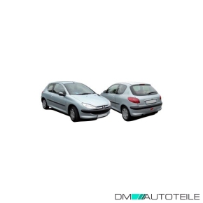 Außenspiegel rechts kpl. beheizb. grundiert passt für Peugeot 206 Schrägheck