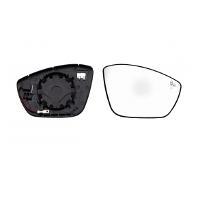 Spiegelglas rechts heizbar konvex für Citroën C3 C4 Cactus Opel Corsa F Peugeot