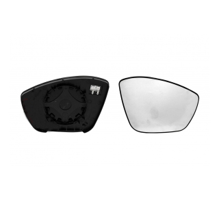 Spiegelglas rechts heizbar konvex für Citroën C4 Cactus DS DS3 Opel Corsa F