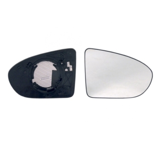 Spiegelglas rechts heizbar asphärisch für Nissan Qashqai +2 I J10 NJ10 JJ10E