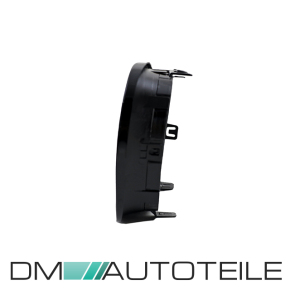 Kühlergrill Doppelsteg für BMW E81 E82 E87 E87 Facelift auch M Schwarz Glanz Set