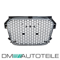 Front Grille Radiator Honeycomb chrome black gloss fits on A