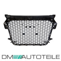 Front Grille Radiator Honeycomb chrome black gloss fits on A