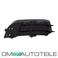 Set honeycomb Fogs cover grille SET gloss black silver fits 