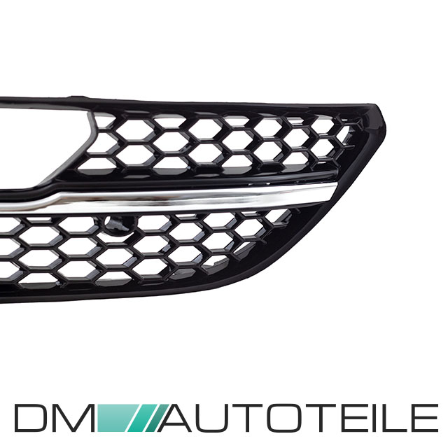 für Audi A3 S3 S-Line 14-16 Nebelscheinwerfer Blende Abdeckung Gitter  Stoßstange