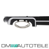 Audi A3 8V 3-door rear Diffuser Sport Duplex 4-pipe tail pip