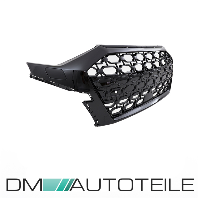 Sport Front Bumper + Grille Black gloss fits for Audi A3 8Y up