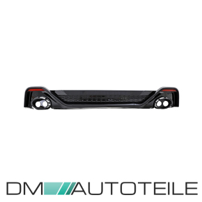 Sport Rear bumper duplex fits on Audi A4 B9 facelift up 2019 without RS4