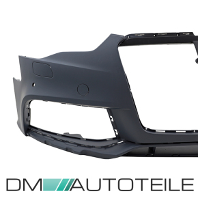 Sport Umbau Stoßstange vorne Wabendesign inklusive Carbon Spoiler passt für Audi A5 8T Facelift 11-17