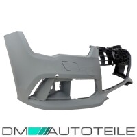 Sport Front Bumper Kit complete + Spoiler Carbon fits on Aud