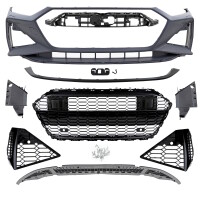 Sport Full Front Bumper Kit + honeycomb  gallery