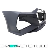 Sport Full Front Bumper Kit + honeycomb Grille Set Black glo