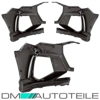 Sport Front Bumper Kit complete + honeycomb Grille Set black