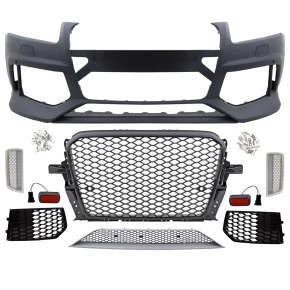 Sport Front Bumper Kit complete + honeycomb Grille Set...