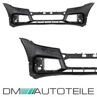 Sport Front Bumper Kit complete + honeycomb Grille Black glo