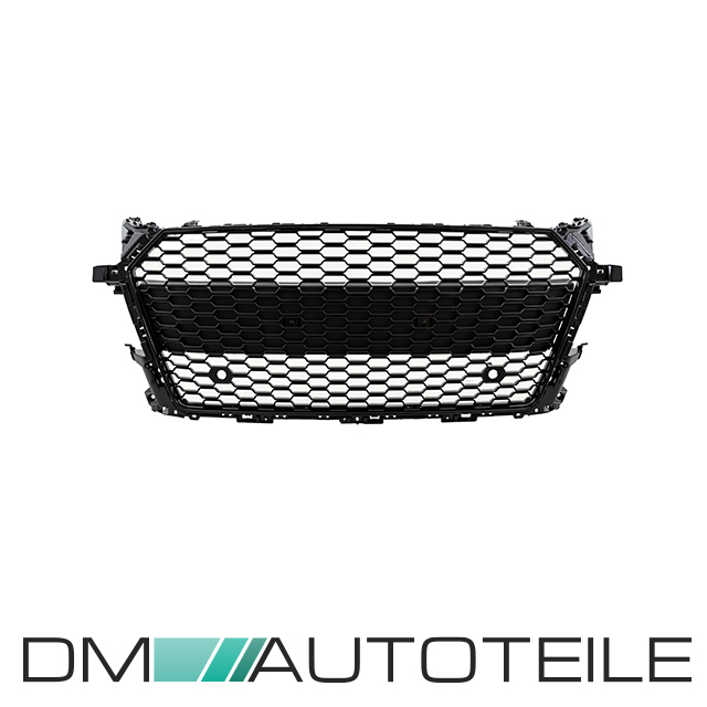 Sport Stoßstange vorne für SRA/PDC + Wabengrill Schwarz passt für Audi TT 8S  FV auch TT RS