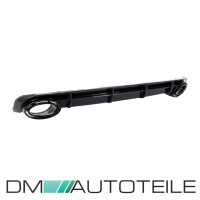 Rear Diffusor Carbon Gloss+ Tail Pipes fits on Audi A6 C7 Sa