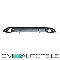 Rear Diffusor Black Gloss+ Tail Pipes fits on Audi A7 4G Spo