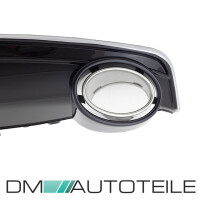Heckdiffusor Schwarz glanz + Blenden passt für Audi A7 