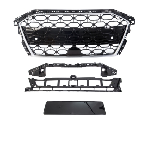 Front Grille Radiator Honeycomb black silver fits on Audi A3 8Y up 2020