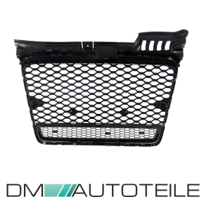 Kühlergrill Wabengrill Chrom Schwarz silber passt für Audi A4 B7 04-08 nicht RS4