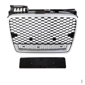 Front Radiator Grille honeycomb black silver fits on all...
