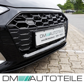 Wabengrill Breit Kühlergrill Schwarz passt für Audi A4 B9 Facelift ab 2019 für S Line Modelle