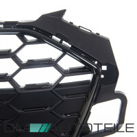 Front Grille Radiator wide Honeycomb black fits on Audi A4 B