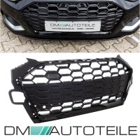 Front Grille Radiator wide Honeycomb black fits on Audi A4 B