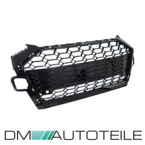 Wabengrill schmal Kühlergrill Schwarz Glanz passt für Audi A4 B9 Facelift ab 2019 