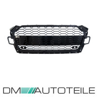 Front Grille Radiator Honeycomb black gloss complete fits on