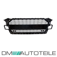 Front Grille Radiator Honeycomb black gloss complete fits on
