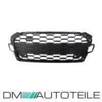 Front Grille Radiator wide Honeycomb black fits on Audi A5 F