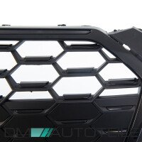 Front Grille Radiator wide Honeycomb black fits on Audi A5 F