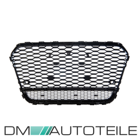Front Grille Radiator Honeycomb black gloss fits on Audi A6 4G Facelift up 2016 w/o RS6
