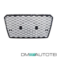 Front Grille Radiator Honeycomb black gloss complete fits on