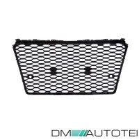 Front Grille Radiator Honeycomb black gloss complete fits on