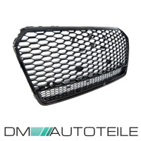 Front Grille Radiator Honeycomb black gloss complete fits on