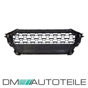 Front Grille Radiator Honeycomb black chrome fits on Audi Q3 F3 all models also S-Line