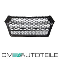Front Grille central Honeycomb black gloss fits on Audi Q5 F
