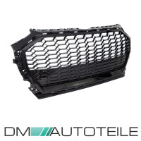 Front Grille Radiator Honeycomb black gloss fits on Audi Q5 