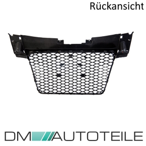 Kühlergrill Wabengrill Schwarz Chrom passt für Audi TT 8J 06-16 ohne RS Emblem