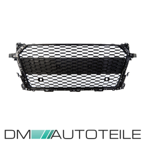 Front Grille Radiator Honeycomb black gloss fits on Audi TT 8S FV up 2014-2018