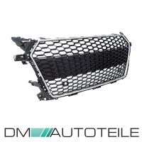Front Grille Radiator Honeycomb black silver fits on Audi TT