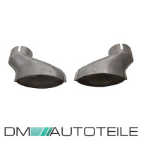Rear Diffusor black gloss duplex Sport+ tail pipes fits on A
