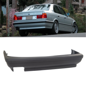 Sport Stoßstange hinten passt für BMW 5er E34 Limousine Touring 87-97 M-Technik