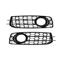 Set honeycomb Fog Lights Cover Black glo gallery